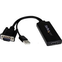 StarTech.com VGA to HDMI Adapter with USB Audio - VGA to HDMI Converter ... - $73.99