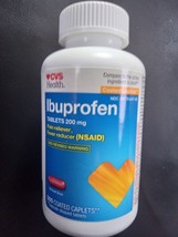 Ibuprofen Pain Reliever &amp; Fever Reducer (NSAID) 200 MG 500 Caplets - $11.39