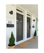 1-Light Black 7.25 in. Outdoor Wall Lantern Progress Lighting - $58.64 CAD