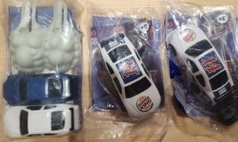 Burger King 3 lot Kids Meal Toy NASCAR - Racing Tony Stewart #14 Car 2009 - £12.53 GBP