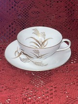 Harmony House China Golden Wheat Cup &amp; Saucer 205674 - £7.49 GBP