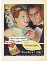 1948 Blackstone Cigar Print Ad 8.5&quot; x 11&quot; - £15.34 GBP