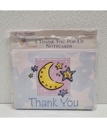 Special Moments 3-D Pop-Up Thank You Cards Set Of 4 Moon Stars - $14.75