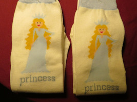 Connections princess socks, 2 pair, fits up to women&#39;s size 11 shoe - $10.99