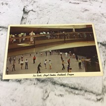 Vintage Postcard Lloyd Center Ice Skating Rink Portland Oregon Posted W/ Message - £7.43 GBP