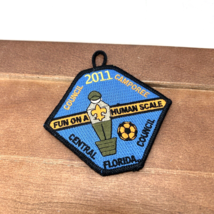 2011 Council Camporee Central Florida Fun On A Human Scale Soccer Patch - $11.95