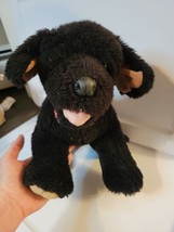 Build A Bear Black Lab Retriever Puppy Dog Plush Labrador Soft Tongue Stuffed - £7.72 GBP