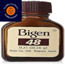 Bigen Permanent Powder Hair Color 48 0.21 Ounce (Pack of 1), Dark Chestnut  - £15.28 GBP