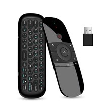 Upgrade W1 Universal TV Remote Air Mouse, Wireless Keyboard Fly Mouse 2.4GHz Con - £35.37 GBP