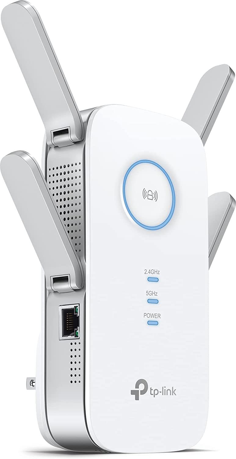 TP-Link AC2600 WiFi Extender(RE650), Up to 2600Mbps, Dual Band WiFi Range - £90.83 GBP