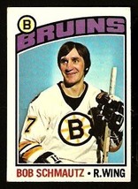 Boston Bruins Bob Schmautz 1976 Topps Hockey Card # 189 Vg - £0.59 GBP