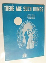 There Are Such Things Sheet Music 1942 - $4.94