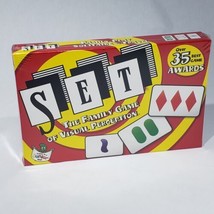 SET Family Game of Visual Perception Card Game Age 6+ Multi Lingual Sealed - $11.95