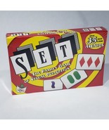 SET Family Game of Visual Perception Card Game Age 6+ Multi Lingual Sealed - £9.55 GBP