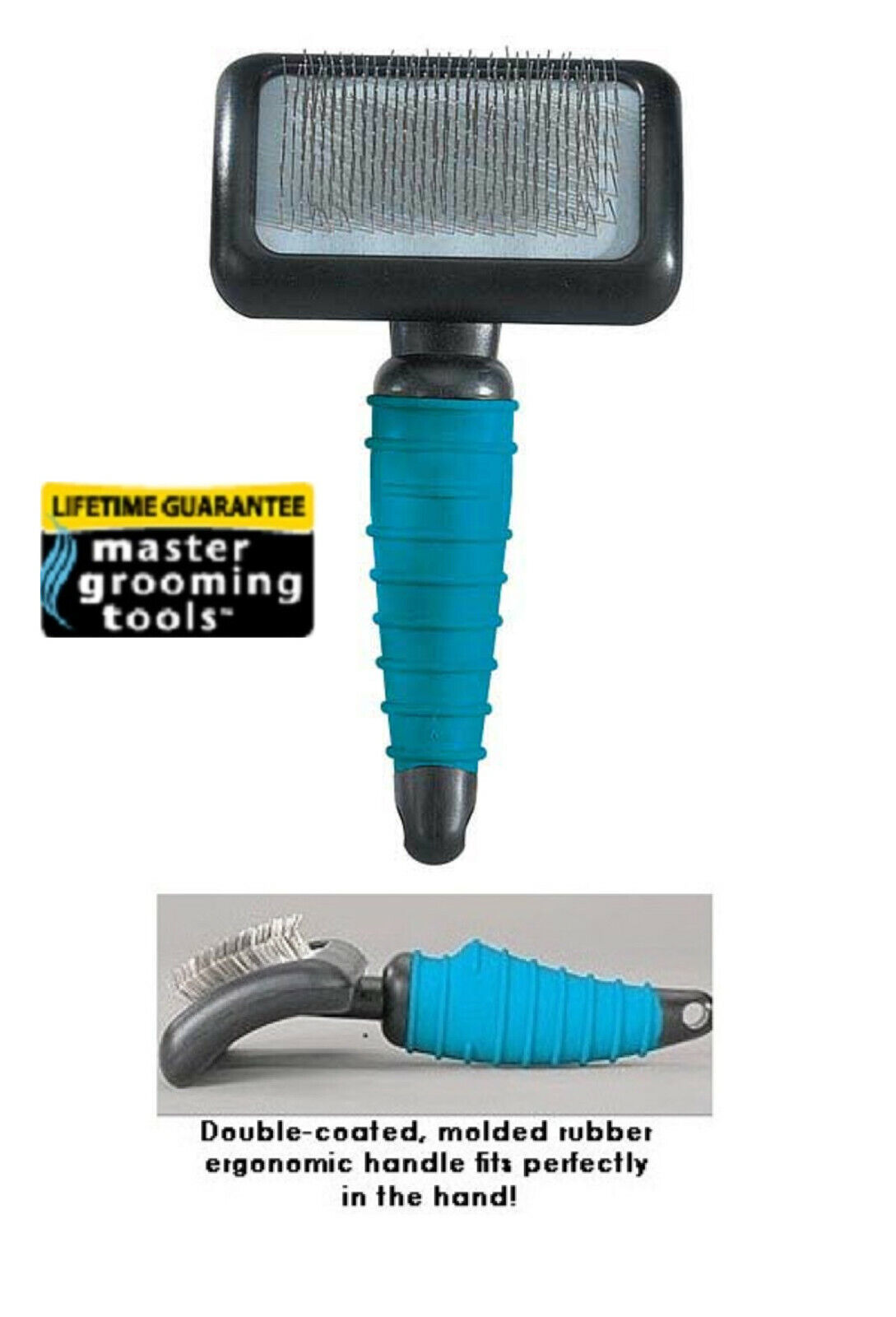 Master Grooming Tools DOG CAT SLICKER BRUSH MEDIUM Ergonomic Dematting C... - $13.99