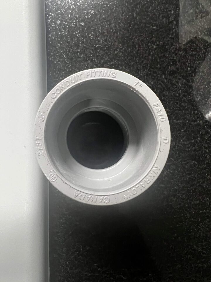 80- Pack 1&quot; Gray PVC Conduit Female Adapter KRALOY FA10 (622454780729) - $56.10