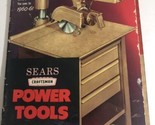 Sears Catalog 1960 - 1961 Craftsman Power Tools Vintage - $24.74
