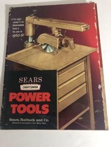 Sears Catalog 1960 - 1961 Craftsman Power Tools Vintage - £19.75 GBP