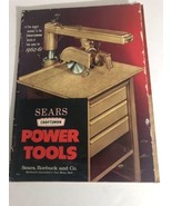 Sears Catalog 1960 - 1961 Craftsman Power Tools Vintage - £19.46 GBP