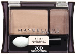 Maybelline New York Expert Wear Eyeshadow Duos, 70d Browntones Chic Naturals, 0. - £22.74 GBP