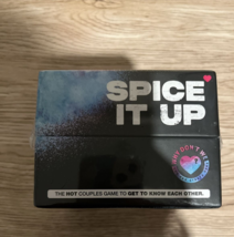 Spice It Up Couple Card Game 3 Levels of Initmacy Start at Mild Heat to ... - $24.73