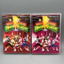 Mighty Morphin Power Rangers Season 1 Volume 1 &amp; Season 2 Volume 1 DVD 2012 - £15.68 GBP
