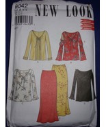 New Look Misses Skirt &amp; Tops Size 8-18 #6042 Uncut - £4.47 GBP