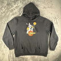 Space Jam Hoodie Size Large Warner Bros Looney Tunes Bugs Bunny Daffy Duck - $29.99