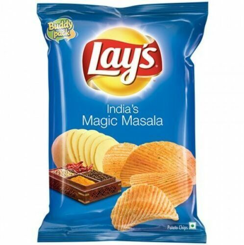 3 x Lays Lay's India's Magic Masala 50 grams Pack Potato Chips Wafers Snacks - $11.99