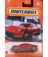 2021 MATCHBOX TESLA Roadster - DARK MATTE RED! #4/100 - $6.86 CAD