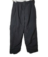 OP Men L black Long Winter Sport Ski Pants Polyester Filled Snow Pants  - £38.33 GBP