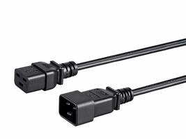 Monoprice 3ft 16AWG Power Extension Cord, 13A (IEC-320-C19 to IEC-320-C20) - £9.35 GBP+