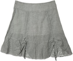 Rita B A-Line Pleated Lined Girls Zip Skirt (Size 9) Made in Italy - £18.50 GBP