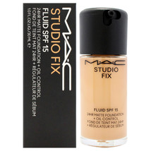 Studio Fix Fluid SPF 15 24Hr Matte Foundation Plus Oil Control - NC30 Li... - $38.89
