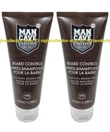 ( Lot 2 Tubes ) ManCave BEARD CONTROL NATURAL BEARD CARE 3.38 Oz Each Br... - $19.80
