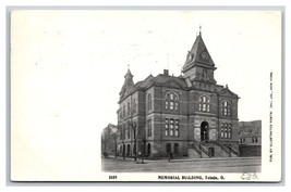 Memorial Building Toldedo Ohio OH 1905 UDB Postcard V19 - £6.17 GBP