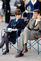 Audrey Hepburn Peter O&#39;Toole How to Steal a Million on set 24x36 Poster - $29.99