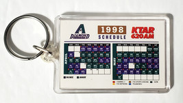 Arizona Diamondbacks 1998 Schedule Key Chain Dbacks Keychain SGA 1998 KT... - $11.99