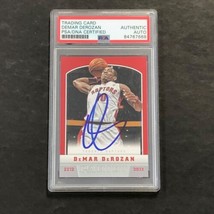 2012-13 Panini #45 DeMar DeRozan Signed Card AUTO PSA Slabbed Raptors - £103.88 GBP