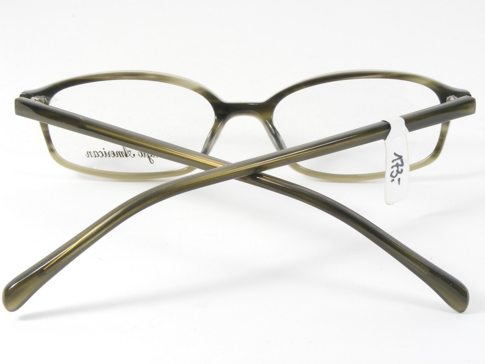 Anglo American 485 GROO Gradient Olive Opal UNIQUE RARE EYEGLASSES 51-16-142mm Item image 3