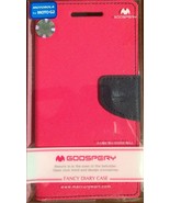 Goospery Fancy Diary Case For Motorola Moto G2- Pink - £6.81 GBP