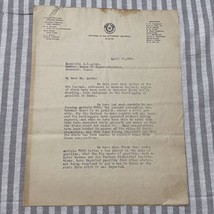 Texas Attorney General Letter 1929 Rice M Tilley Austin TX gasoline Tax - £27.82 GBP