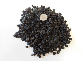 5 QTS-  3/8&quot;-1/4&quot; Black Lava- for Bonsai Soil, Succulents, Cactus &amp; soil mixes - £6.42 GBP