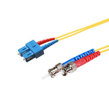 Monoprice 46098 MONOPRICE SINGLE-MODE FIBER OPTIC CABLE - SC-ST UL 3MM 9... - $39.66