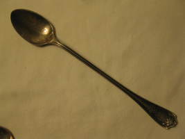 Rogers Bro. 1910 Verona Pattern Silver Plated 7.5&quot; Iced Tea Spoon - &#39;N&#39; Mono. #1 - £7.05 GBP
