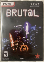 Brut@l PC Video Game Kick Some ASCII! 3D Visuals Dungeon Creator Tool New Sealed - £7.18 GBP