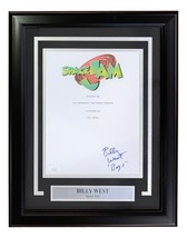 Billy West Signed Framed Space Jam Script Cover Bugs Inscribed JSA - £131.80 GBP