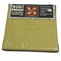 Quilt Magic Halloween Pumpkin Ghosts #108 No Sew Wall Hanging Kit 12 X 1... - $24.74