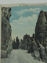 Vintage #115 Highway through the Needles  General Custer State Park. Bla... - $3.19