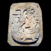 Maya Mayan Art Relief Plaque Sculpture Replica Reproduction - $48.51